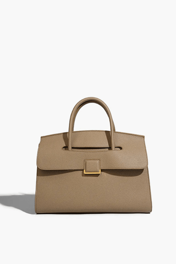 Lucia Crescent Bag - PU Leather & Nylon Shoulder Bag - Image 2
