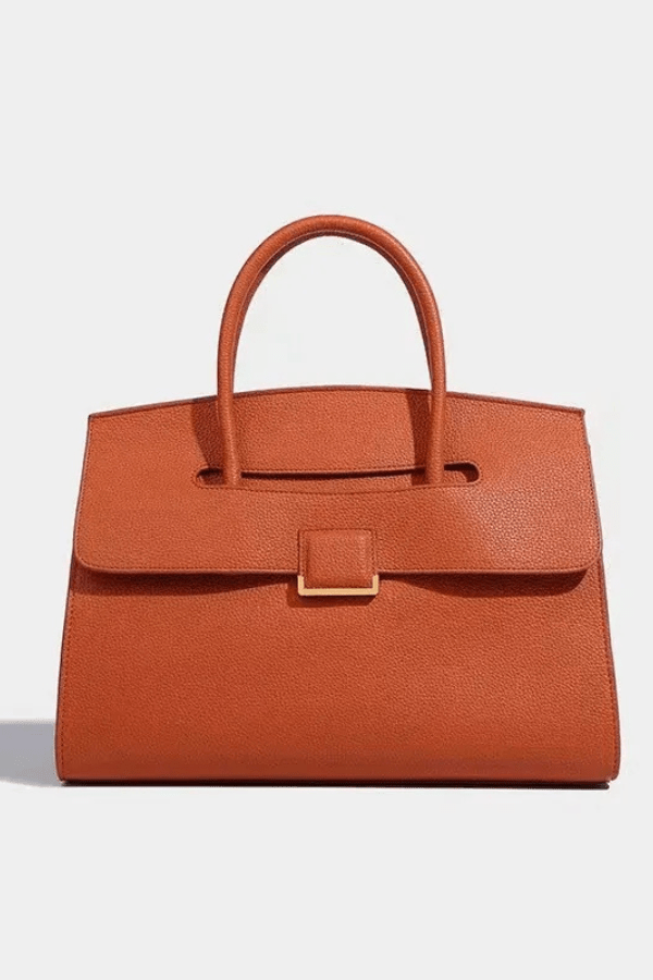 Lucia Crescent Bag - PU Leather & Nylon Shoulder Bag - Image 7