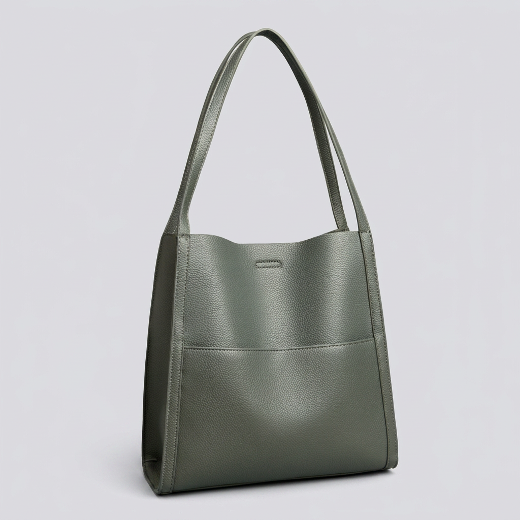 Hanna Tote Bag - PU Leather Structured Carry-All - Image 2