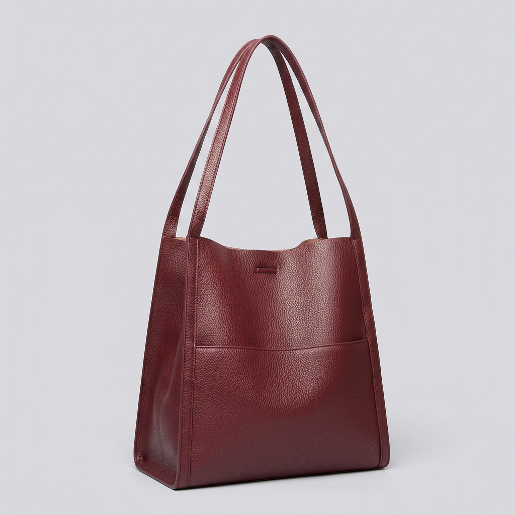 Hanna Tote Bag - PU Leather Structured Carry-All - Image 3