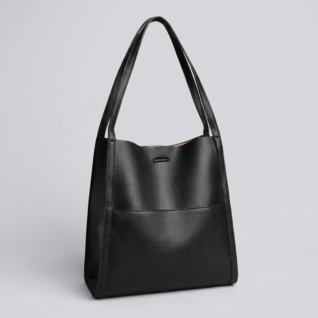 Hanna Tote Bag - PU Leather Structured Carry-All - Image 4