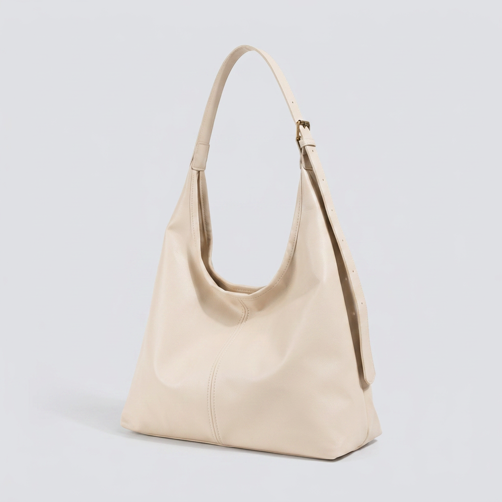 Celia Hobo Bag - PU Leather Spacious Carry - Image 10