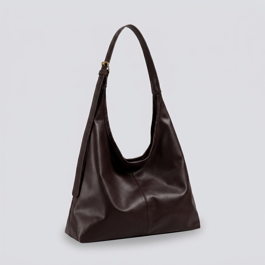 Celia Hobo Bag - PU Leather Spacious Carry - Image 13